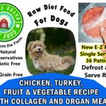 Chicken, Turkey, Fruit and Vegetable Recipe with Collagen and Organ Meat - Dog Food