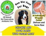 Chicken and Duck Blend with Organ Meat - Dog Food