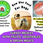 Turkey Medley with Fruits, Vegetables and Organ Meat - Dog Food