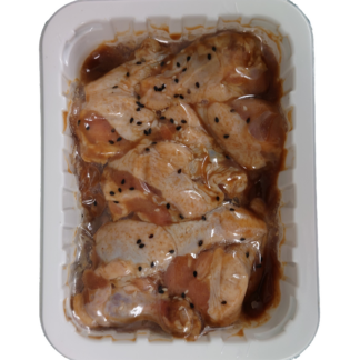 Sesame Teriyaki Style Marinated Chicken Wing Drumettes [Frozen]
