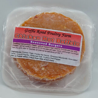 Chicken Burger Hot Buffalo Seasoned [FROZEN]